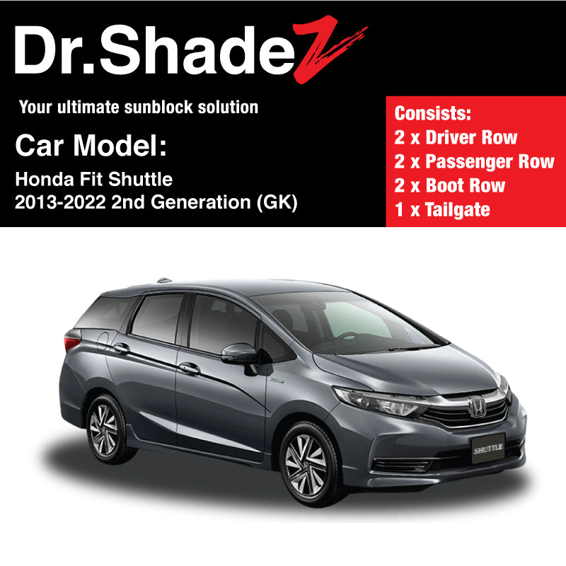 Honda Shuttle 2015-2022 2nd Generation Japan Stationwagon Customised Car Window Magnetic Sunshades