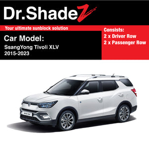 SsangYong Tivoli XLV/ Compact 2015-2023 Korea Stationwagon Customised Car Window Magnetic Sunshades