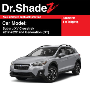 Subaru XV Crosstrek 2017-2022 2nd Generation (GT) Japan Crossover Customised SUV Window Magnetic Sunshades