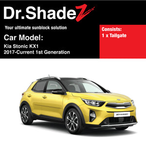Kia Stonic KX1 2017-Current 1st Generation Korea Subcompact Crossover SUV Customised Car Window Magnetic Sunshades