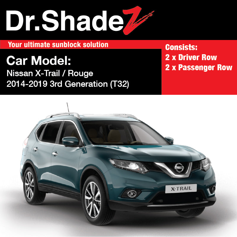 Nissan x trail on sale sun shades